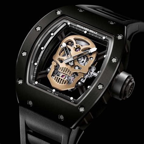 richard mille skull nano ceramic|Richard Mille 052 skull.